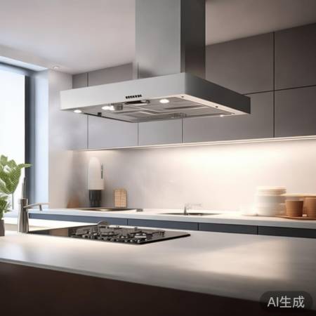 “动手清洁油烟机扇叶”