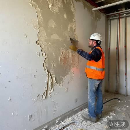 水管改造墙面修补