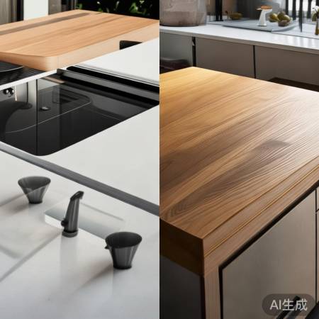 厨房颜色搭配协调