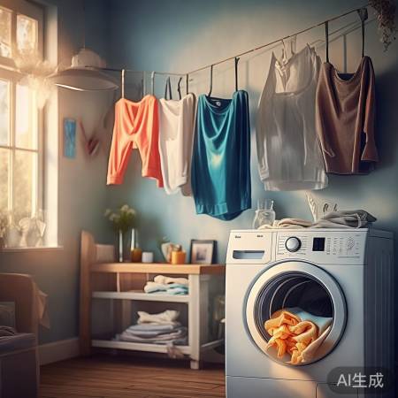 洗衣轻松自然