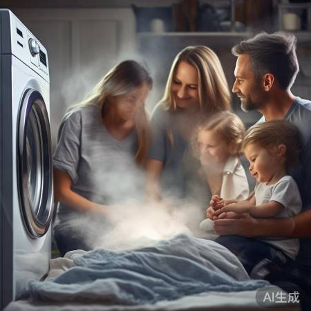 美的洗衣机，杀菌守护家