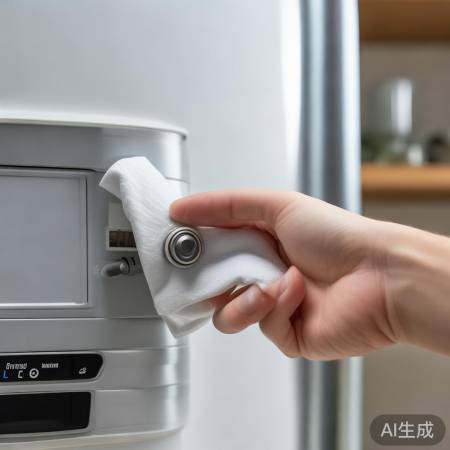 热水器水温不稳定，检查传感器。