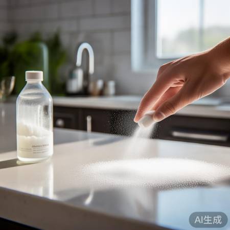 “小苏打白醋去油除味”