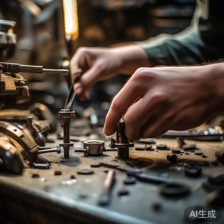 涂抹润滑油，避免损坏按钮