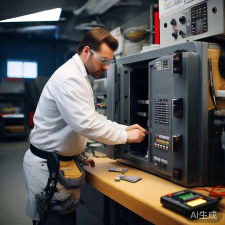 先锋保险柜：检查门闩，换电池，