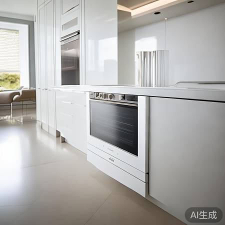 “白色集成灶，时尚厨房新宠”