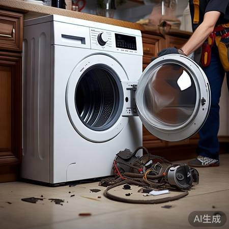 洗衣机内部故障，需专业人士。