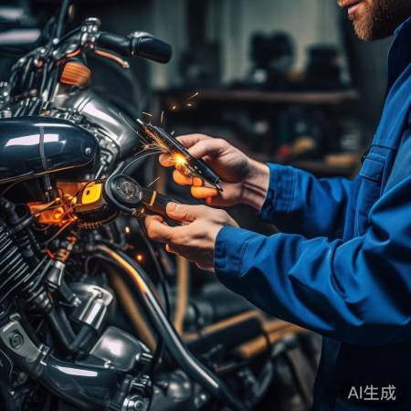 检测电火花,排查电路问题