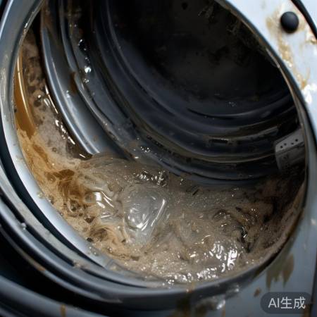 洗衣机桶黑水原因大揭秘