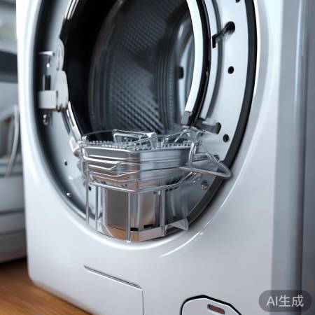 洗衣机右下小盖过滤网