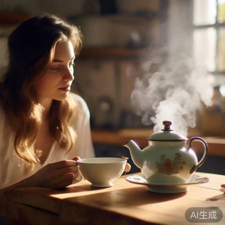 慢慢开启阀门，如品奶茶香醇