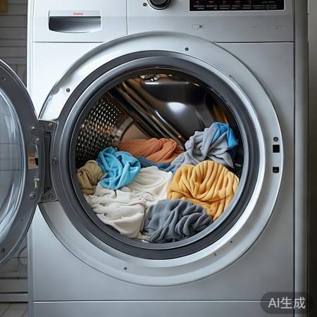 滚筒洗衣机旋转去污