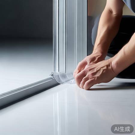 安装消毒柜门封条