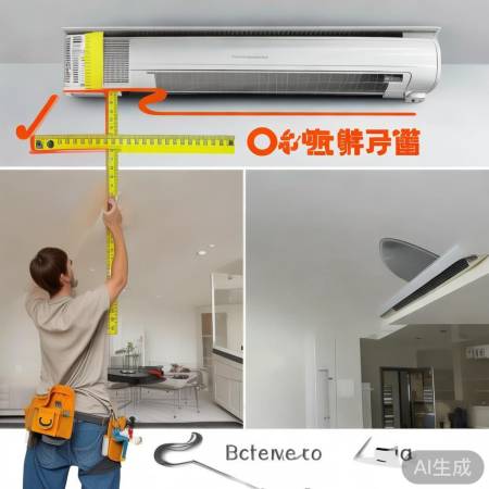 空调安装,石膏线中位美观