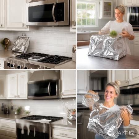 锡箔纸清洁力强大