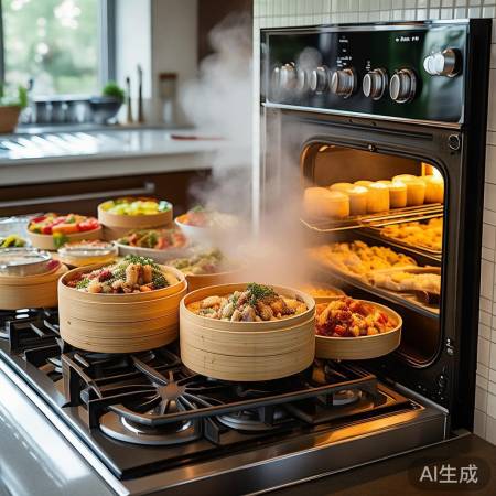 集成灶蒸箱，宴客佳选