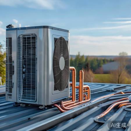 空气能热水器：空气热能加热水