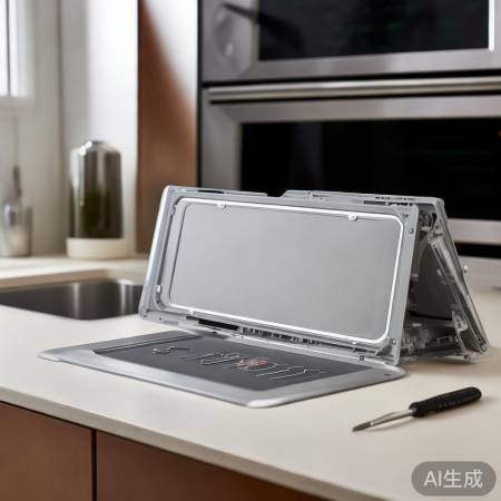 拆油烟机,见触摸板