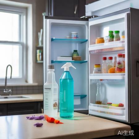 家用清洁剂消毒冰箱
