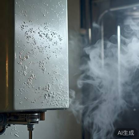 壁挂炉喷水,水垢是祸根