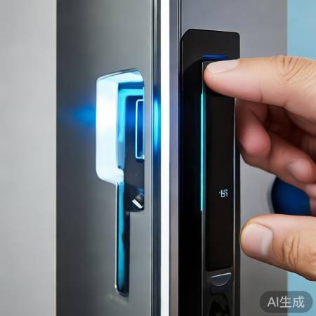 指纹锁，安全便捷