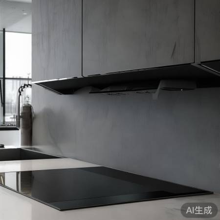 厨房侧吸式油烟机效果图:高效吸排,打造无烟厨房