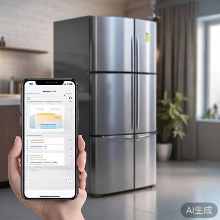 美凌智能冰箱，轻松调节温度，享受舒适生活