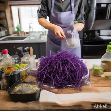 紫菜泡软，调味更美味