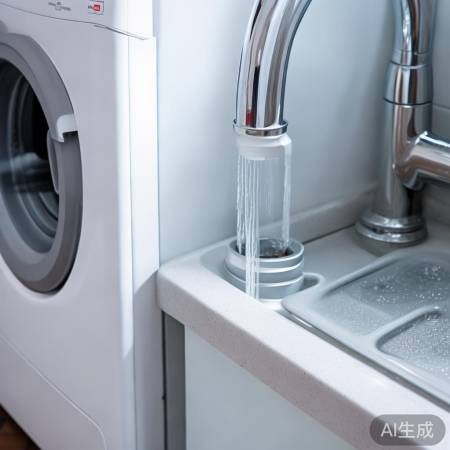 洗衣机下水管巧变置物架，收纳空间翻倍！