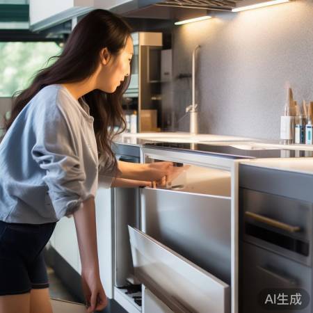 厨房集成灶,一触即达筷