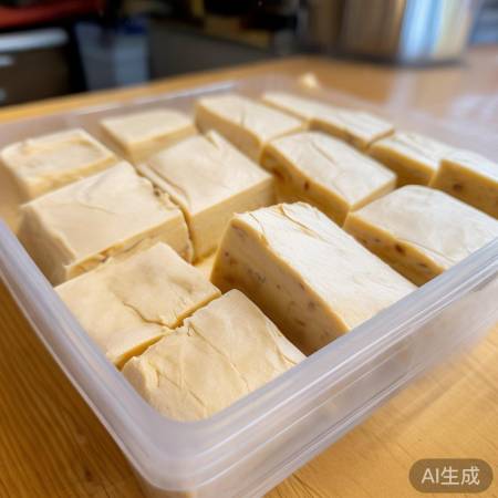 “牛轧糖冷藏保持酥脆”