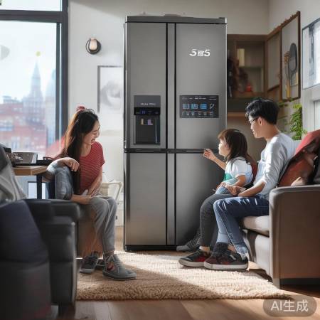 容声冰箱十字505：家用制冷新选择，节能环保显实力