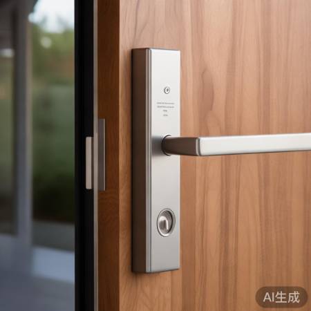 指纹锁把手与门风格协调