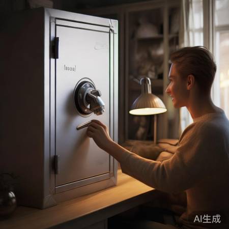 锁上保险柜,宝贝安全,周末安心