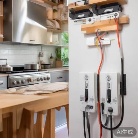 确保电路合理，定期检查电器，拔