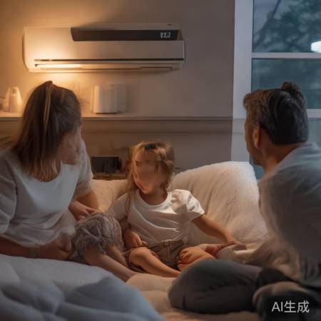小孩发烧吹空调的注意事项与安全使用指南