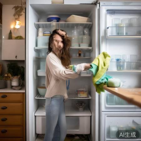 食醋擦拭冰箱,清新又除霉