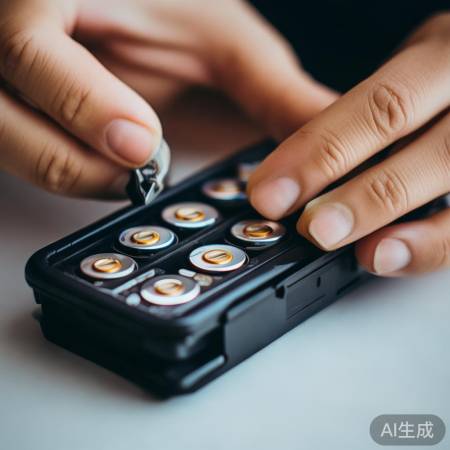 放入新电池，操作简单