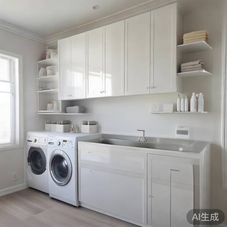 旧楼房洗衣机布局技巧：空间利用最大化