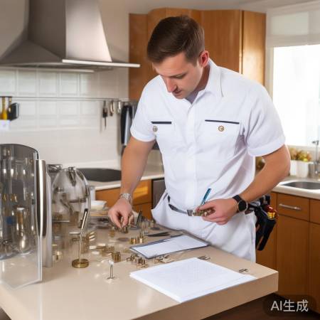 钥匙备好，待锁匠检查