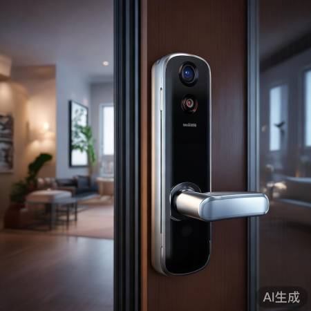 可视指纹锁，实时监控，安心守护