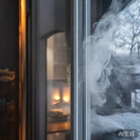 高层防盗门为何会冒蒸汽