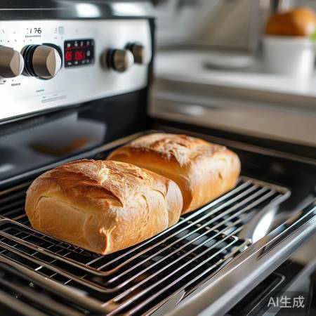 集成灶精准烤面包