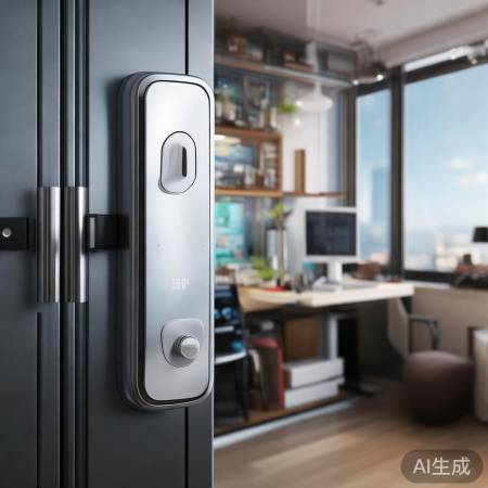 “指纹锁评测结束，下期见！”