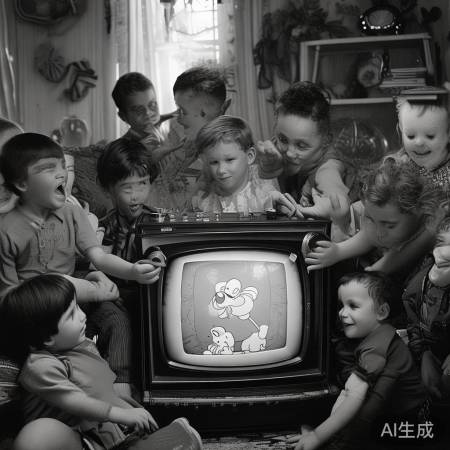 老式电视,儿时回忆