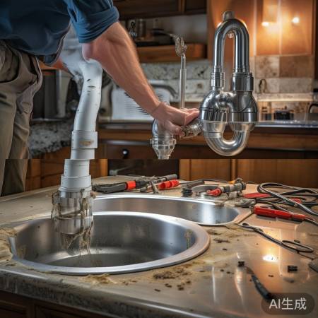 洗衣机排水管老化,先试小技巧