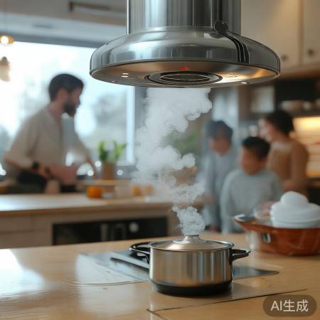 扬子油烟机750：家用厨房必备，高效吸油烟神器