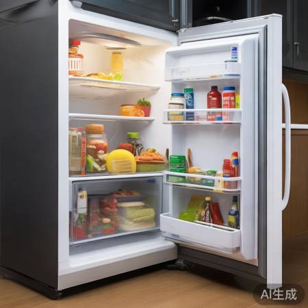 “冷冻区勿放过多食物”