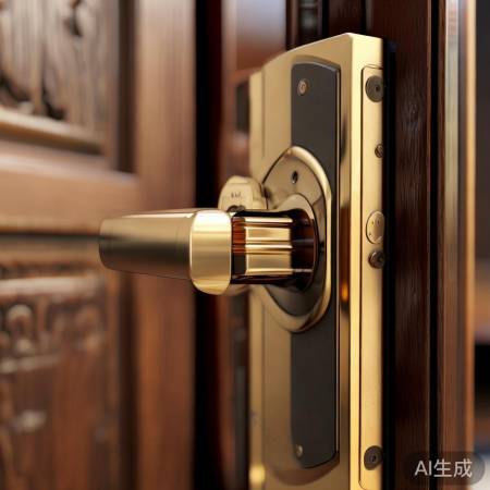 耐用美观神将锁