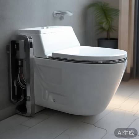 智能马桶线路遮丑盒，隐藏设计提升家居美观